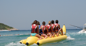 Passeio de Banana Boat